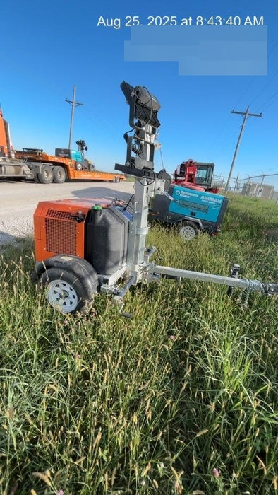 2024 Wanco WLTT-4MM4K Diesel, Deep Sea Controller, Shore Power Plug, Auto Start, (4) 350W LED Floodlights, 4kW Generator, 60 Gal Fuel Tank, 2" Ball, T3