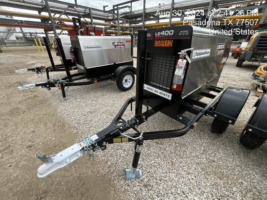 2024 Lincoln Electric LE400 Kubota V1505, Trlr, Cable Rack, Light Kit, ES Decals, T3