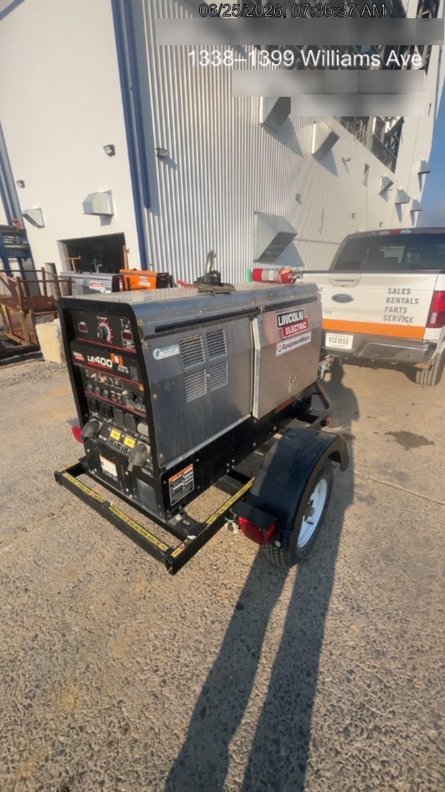2024 Lincoln Electric LE400 Kubota V1505, Trlr, Cable Rack, Light Kit, ES Decals, T3