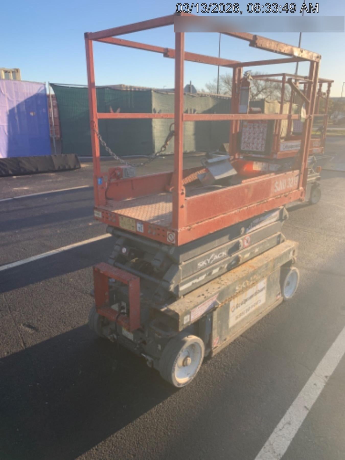 2019 Skyjack SJIII-3219 Standard Options