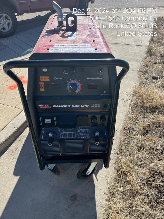 2024 Lincoln Electric Ranger 305 LPG Ranger 305 LPG (KOHLER) ONEPAK K5168-1 Red