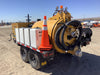 2020 Vac-Tron LP573XDT Tier 4 Kohler Diesel Engine, 500 Gallon Debris Tank w/ Hydraulic Tilt, two (2) 100 Gallon Water Tanks, Low Profile Torsion Axles (12,000 GVWR), Manual Jack Trailer