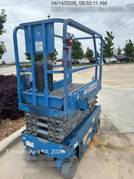 2019 Genie GS-1930 Fixed Rails with Chain Entry