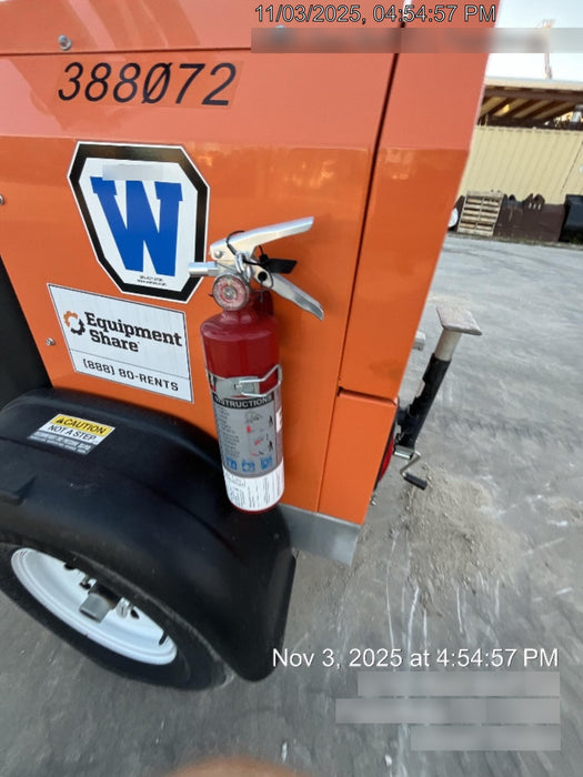 2024 Wanco WLTT-4MM4K Diesel, Deep Sea Controller, Shore Power Plug, Auto Start, (4) 350W LED Floodlights, 4kW Generator, 60 Gal Fuel Tank, 2" Ball, T3