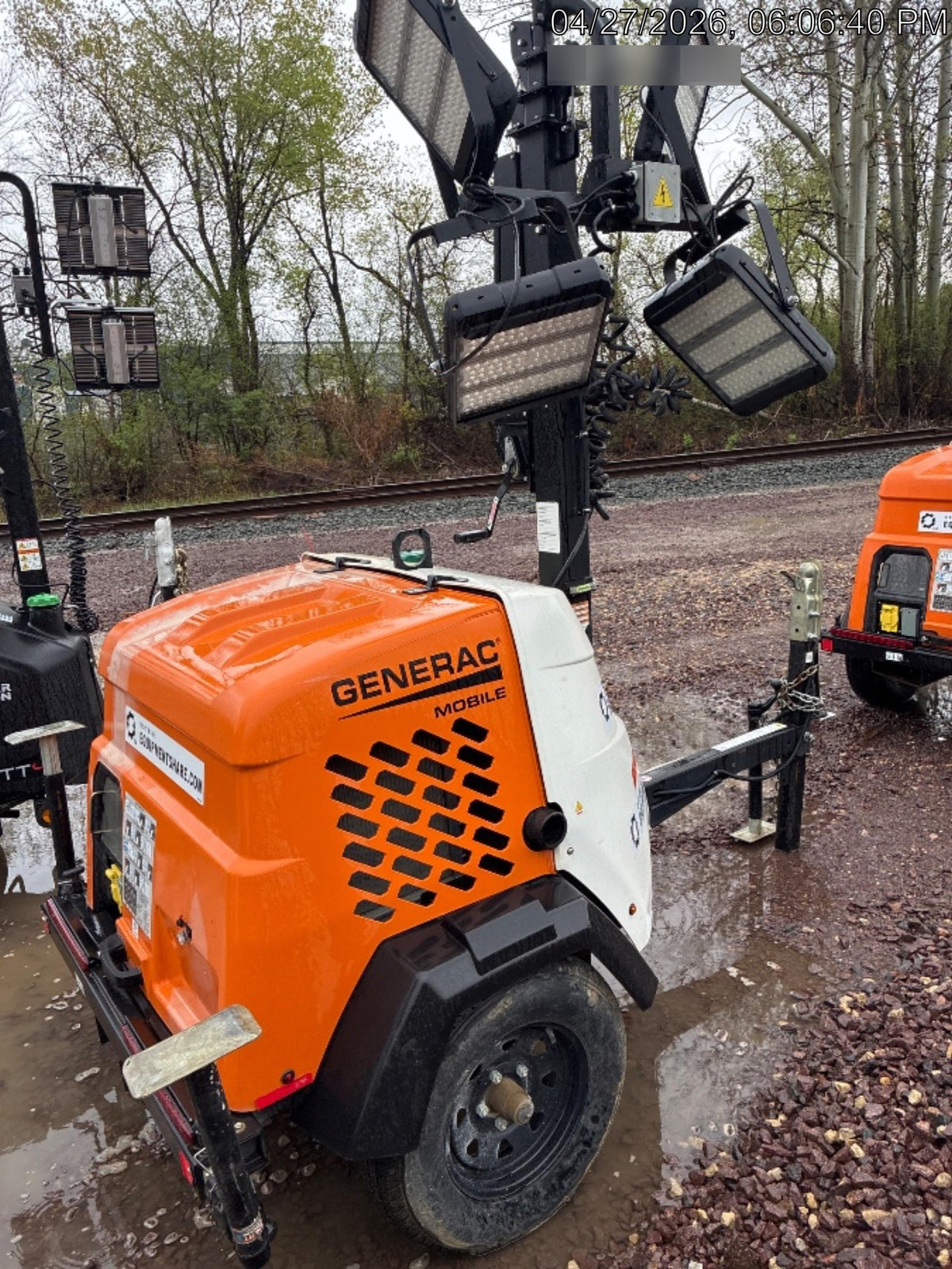 2023 Generac MLT2 Diesel, Flex Switch 120V Input, Powerzone Controller, (4) 320W LED Lights, 4kW Generator, 39.9 Gal Fuel Tank, 2" Ball, T3