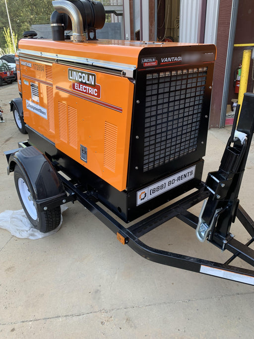 2021 Lincoln Electric Vantage 549X Ready Pak 3, ORANGE (includes trailer, cable rack, fender light kit)