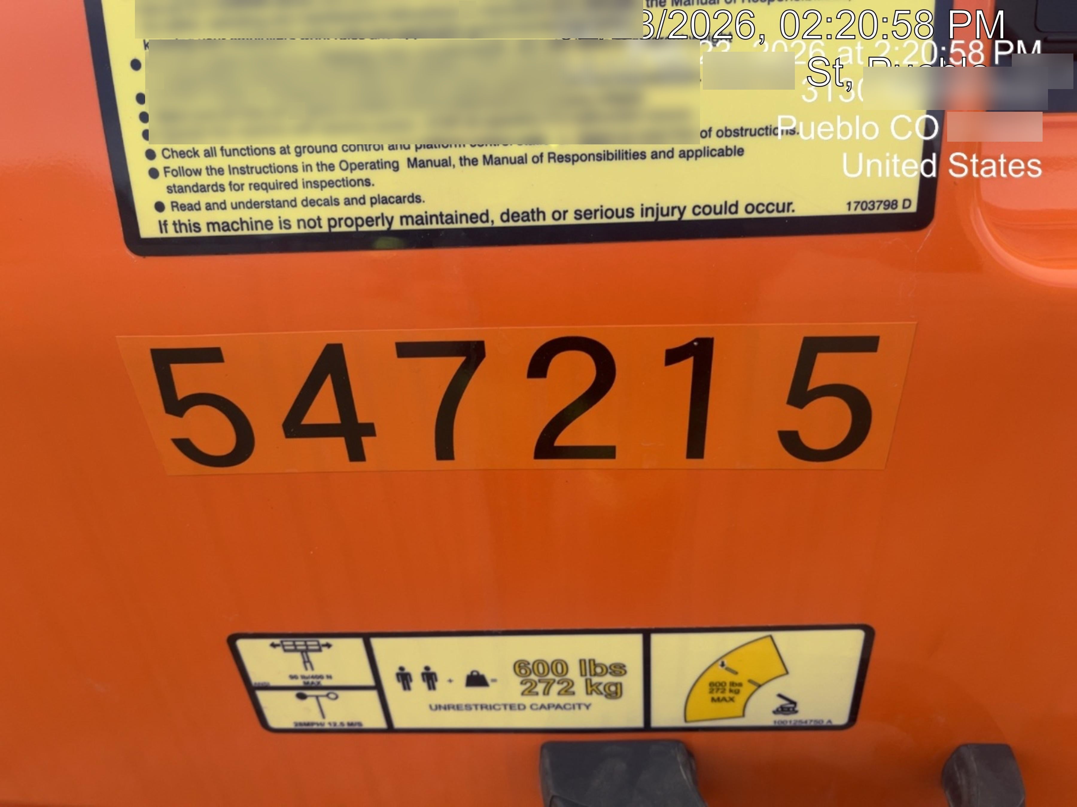 2025 JLG 460SJ