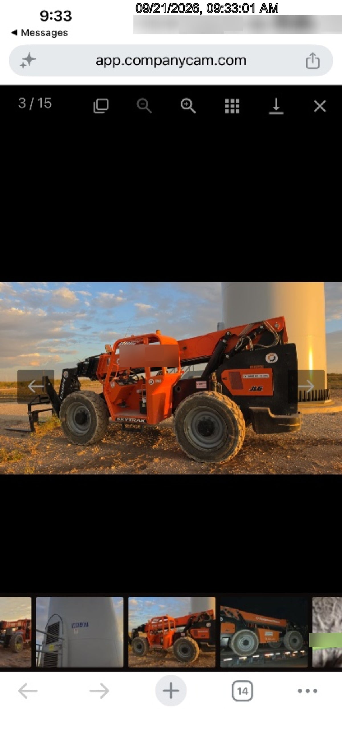 2023 SKYTRAK 12054