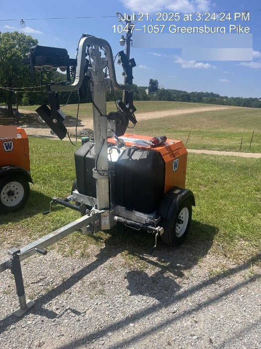 2024 Wanco WLTT-4MM4K Diesel, Deep Sea Controller, Shore Power Plug, Auto Start, (4) 350W LED Floodlights, 4kW Generator, 60 Gal Fuel Tank, 2" Ball, T3