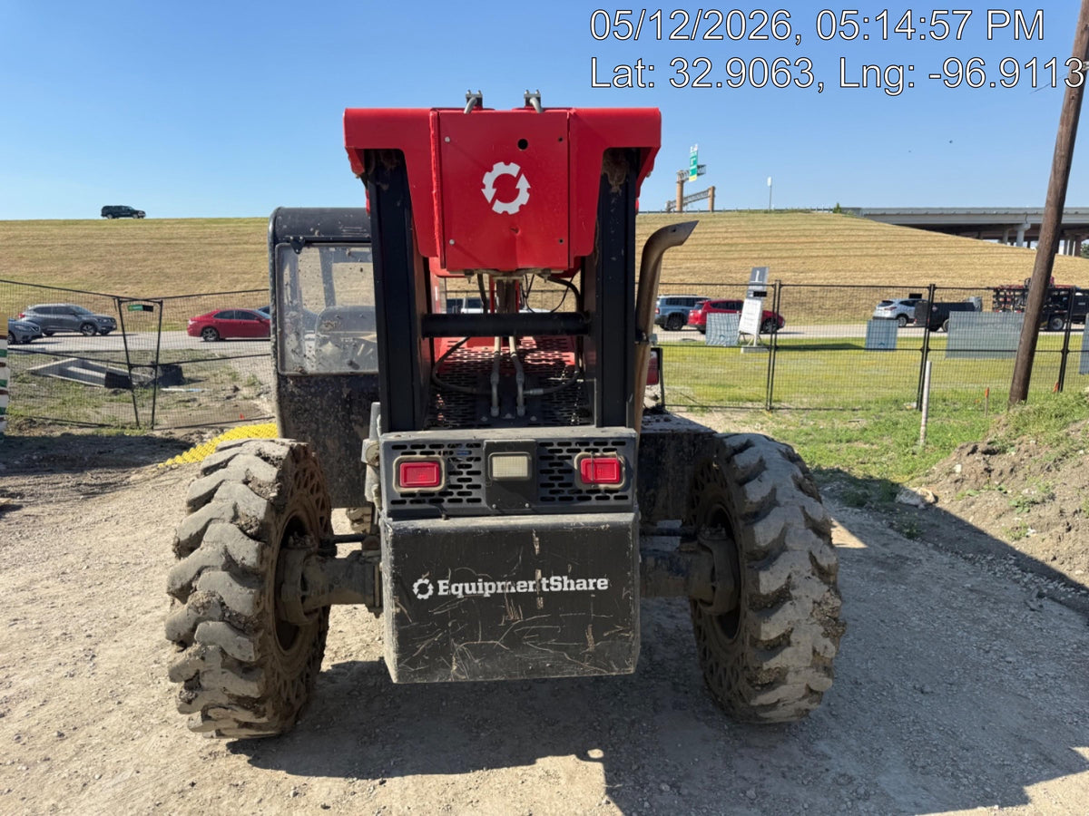 2019 Manitou MTA10055 Canopy, 120 HP, Solid Tires, Work Lights, Lift Hook, Auxiliary Hydraulics 66" Carriage and 60" Forks