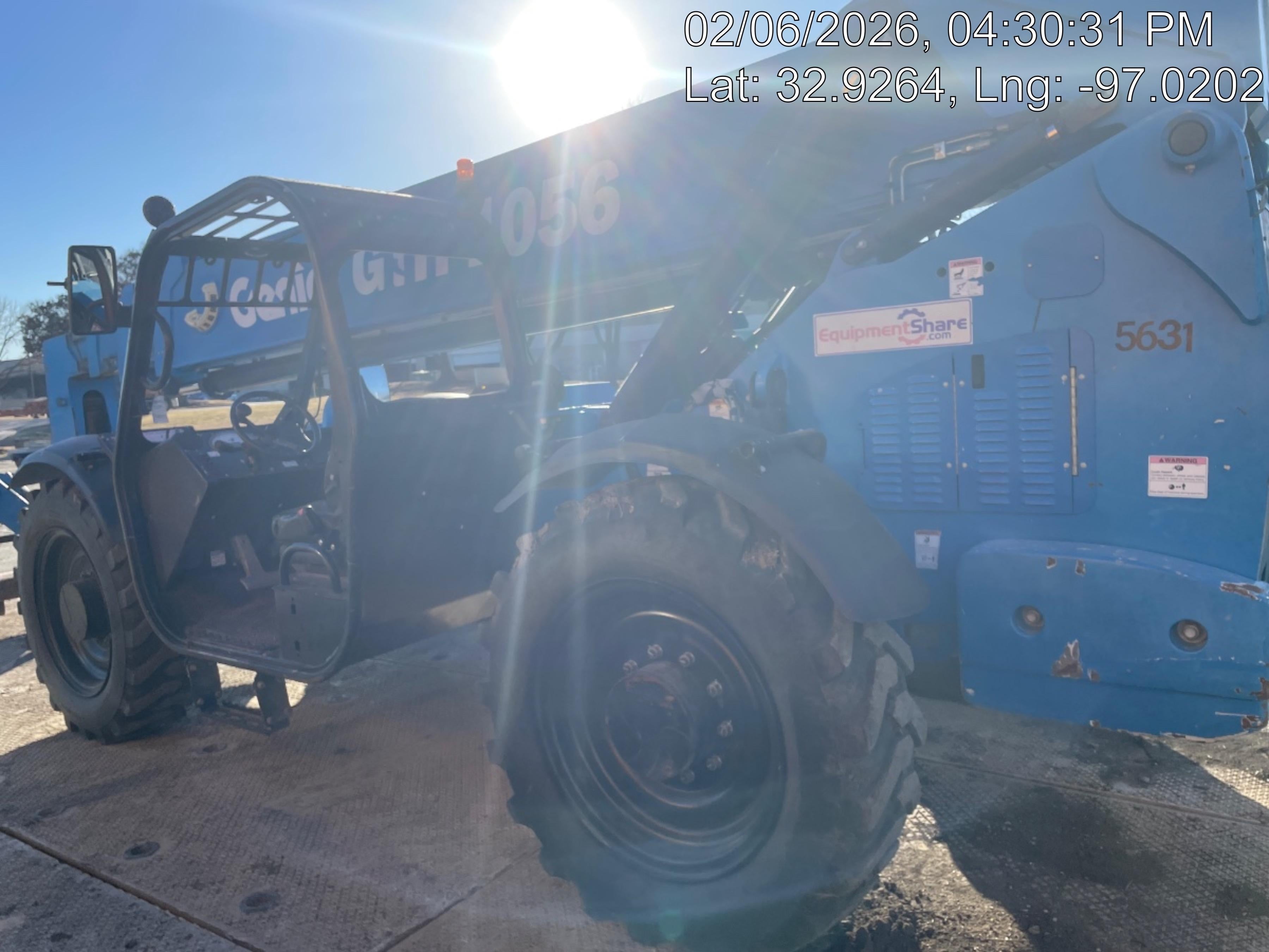 2017 GENIE GTH-1056