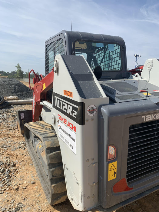 2020 Takeuchi TL12R2-CRR Cab/Heat/Air, Hydraulic QC, Ride Control