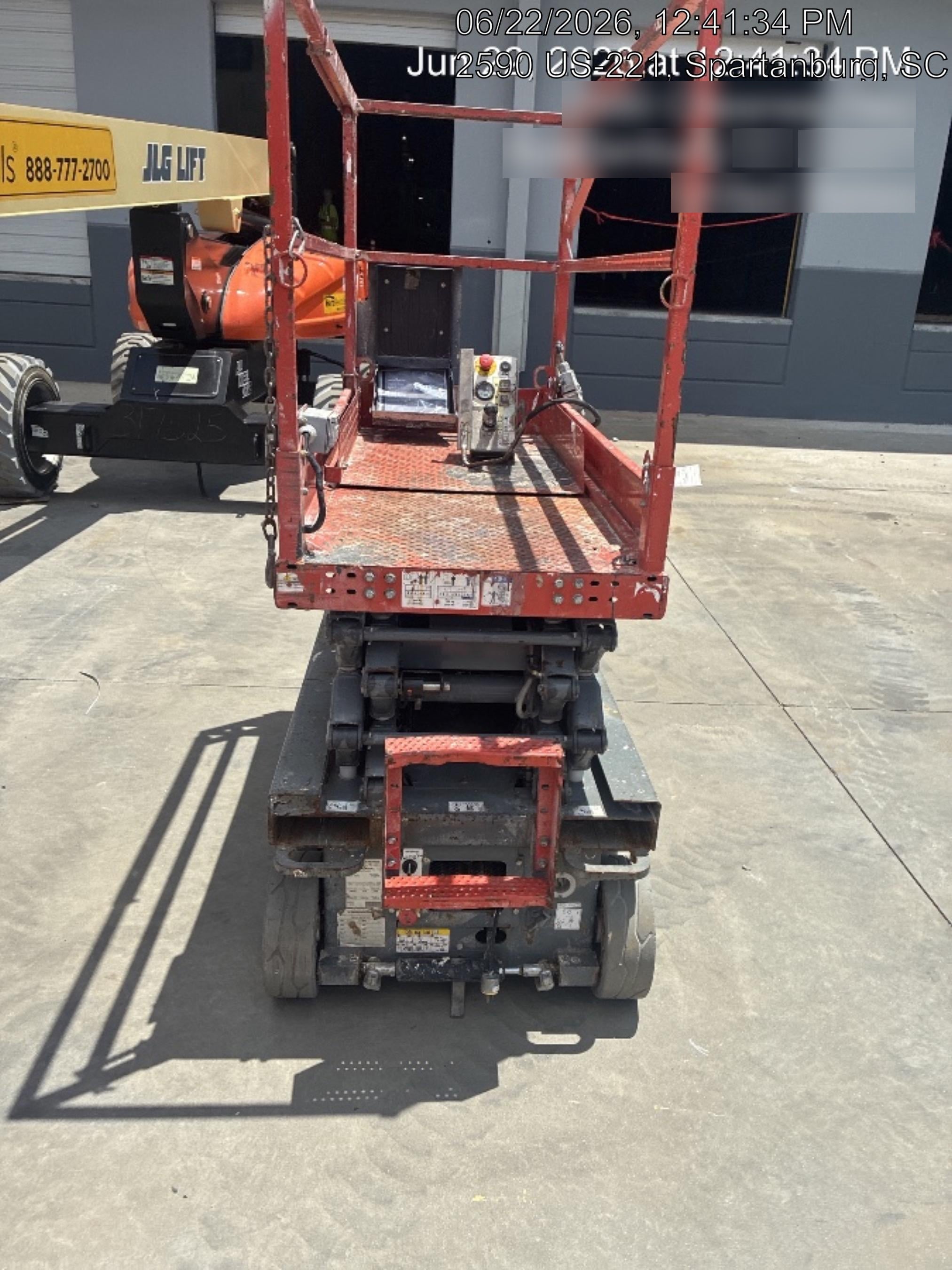2019 Skyjack SJIII-3219 Standard Options, Trojan Batteries