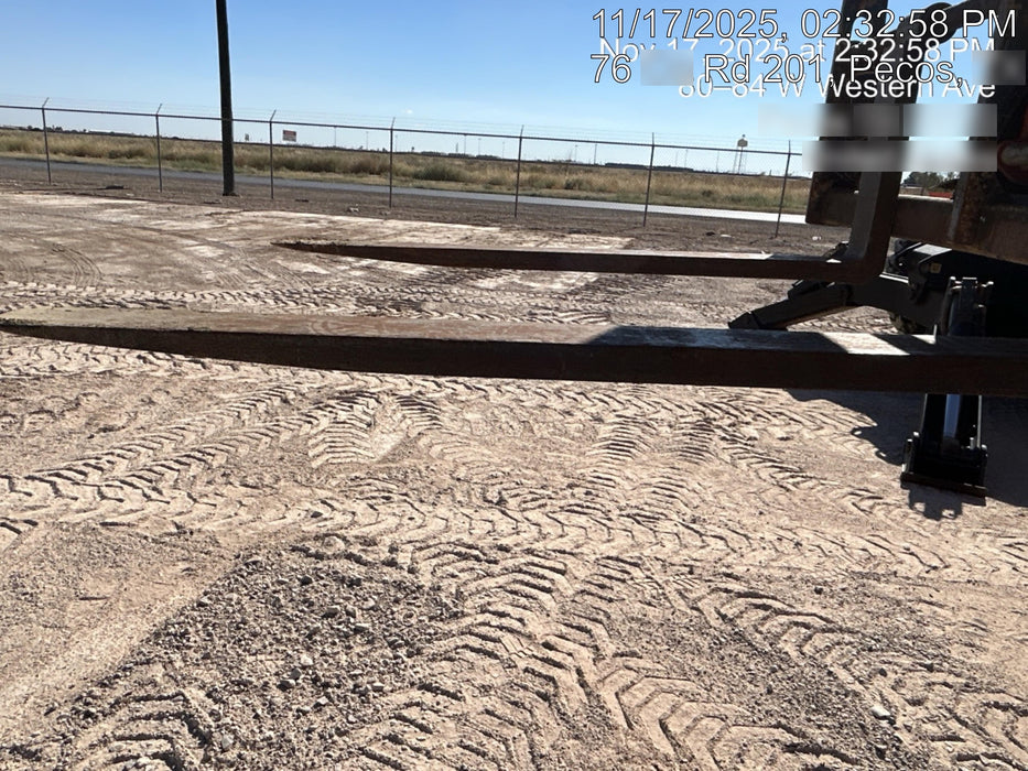 2018 Manitou MTA10055 Manitou MTA 10055 w/Open ROPS, Work Lights/Strobe, Aux Hyd, Solid Tires, Lift Hook, 66" Carriage, 60" Forks