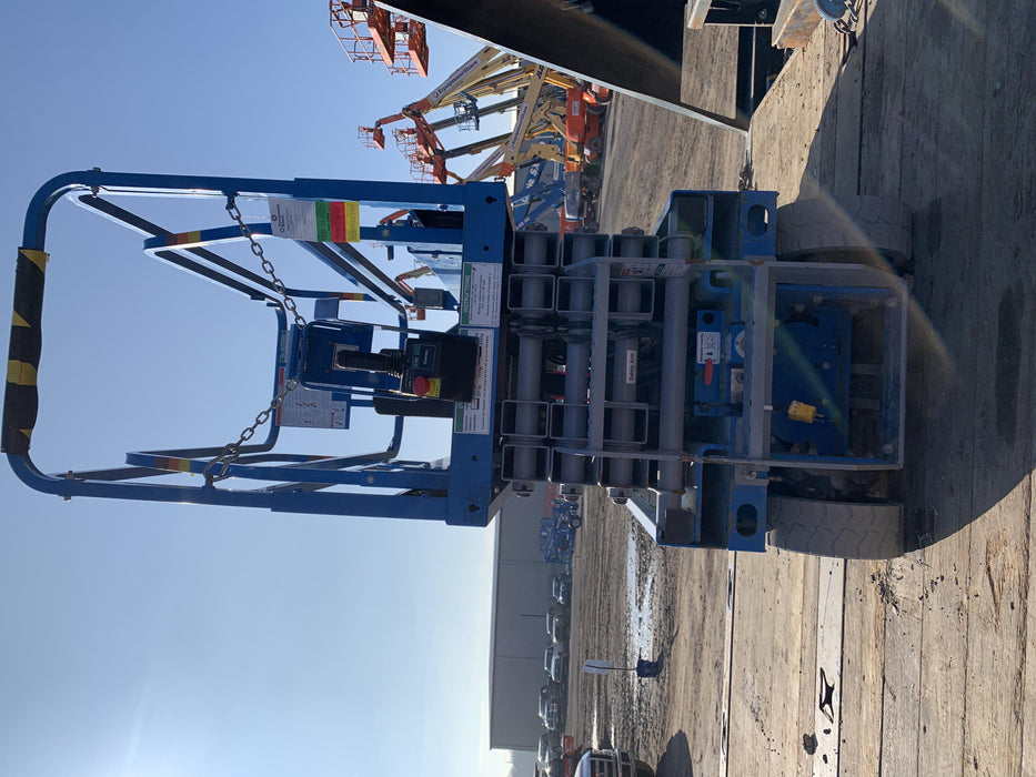 2019 Genie GS-1930 Fixed Rails with Chain Entry