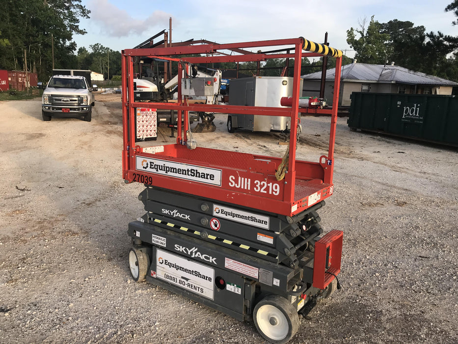 2019 Skyjack SJIII-3219 Standard Options