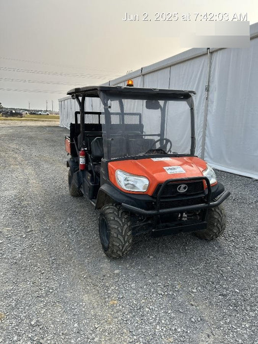 2021 Kubota RTV-X1140W-H Plastic Canopy, Windshield Acrylic Clear, LED Strobe Light, Wire Harness Kit, Back up Alarm