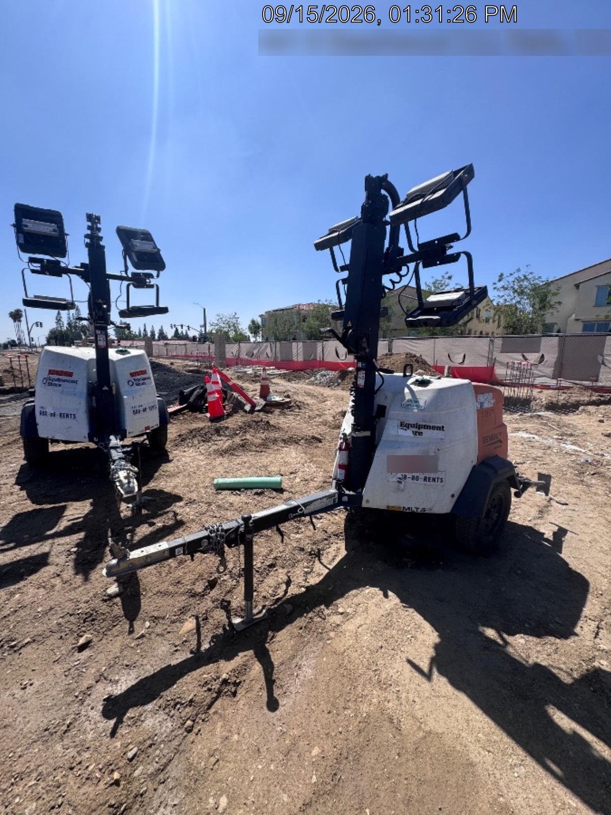 2023 Generac MLT2 Diesel, Flex Switch 120V Input, Powerzone Controller, (4) 320W LED Lights, 4kW Generator, 39.9 Gal Fuel Tank, 2" Ball, T3