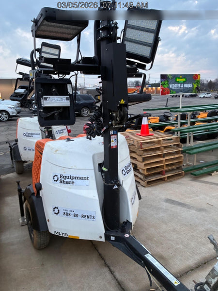 2024 Generac MLT2 Diesel, Flex Switch 120V Input, Powerzone Controller, 
(4) 320W LED Lights, 4kW Generator, 39.9 Gal Fuel Tank, 2" Ball, T3