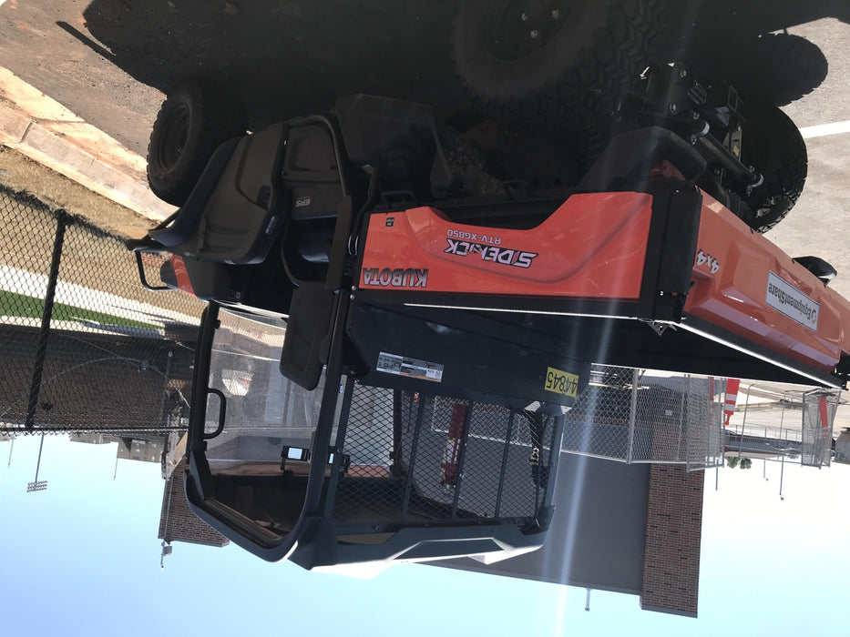 2019 Kubota RTV-XG850WL-H 4wd Utility Cart, Gas, 2 Seat, LED Strobe, Windshield Tempered Glass, Plastic Canopy, Wire Harness Kit, Backup Alarm