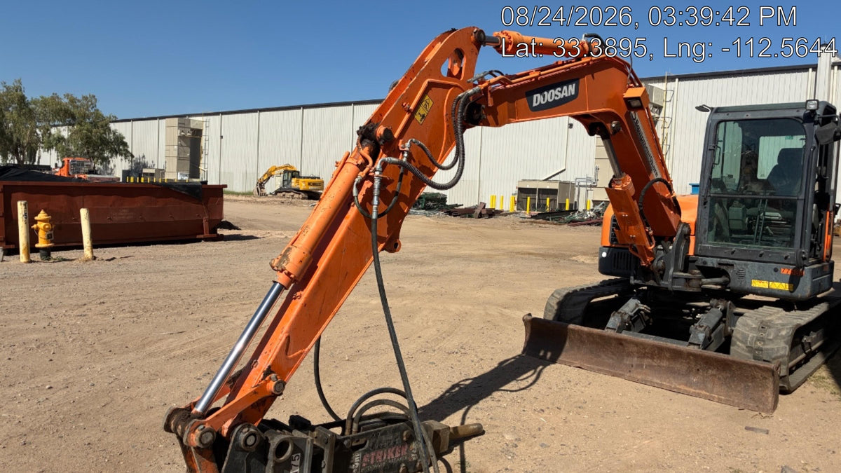 2020 DOOSAN DX85R-3
