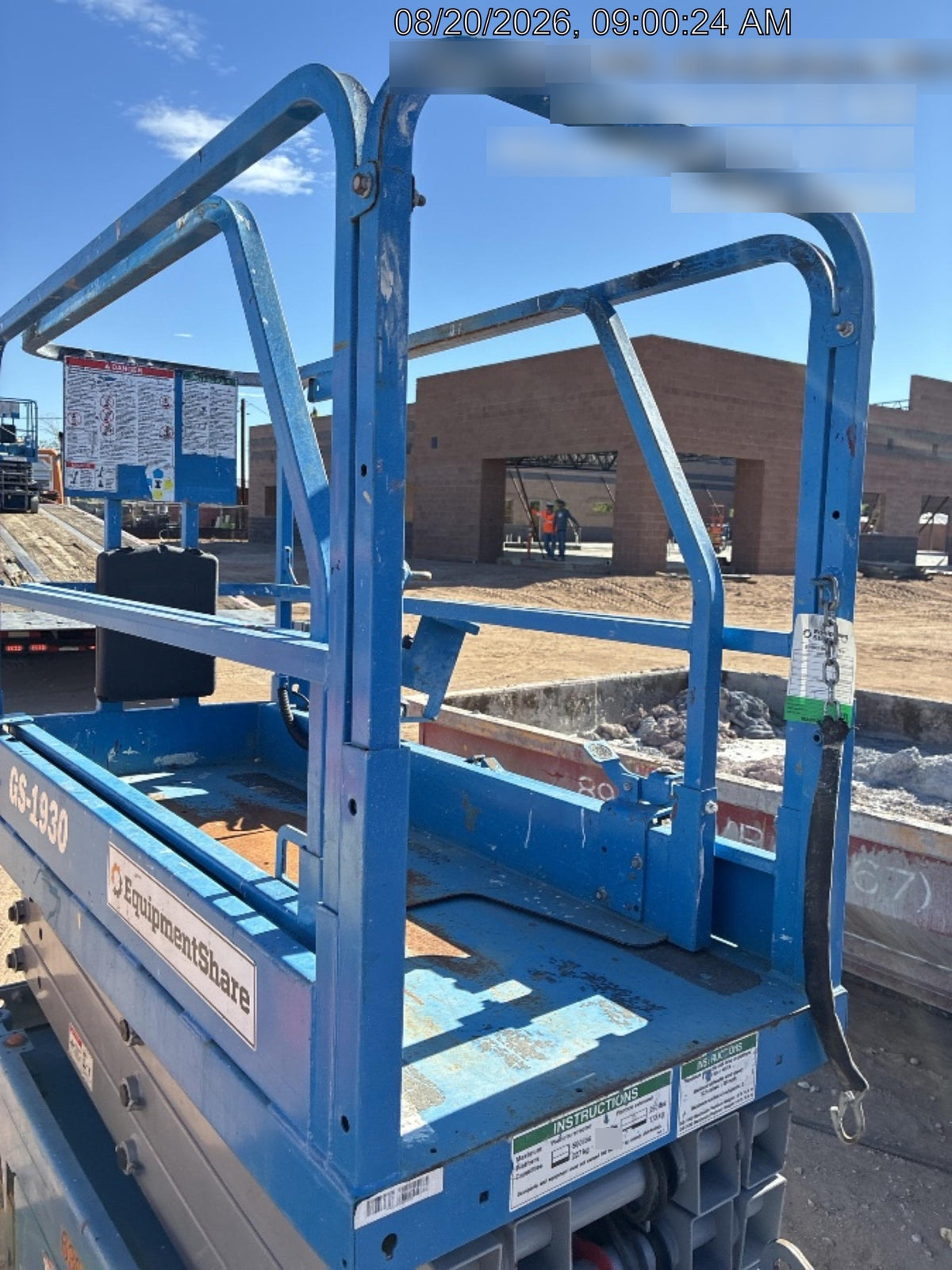 2020 Genie GS-1930 Standard Machine