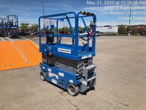 2020 Genie GS-1930 Fixed rails with chain entry gate - Pre A92.20