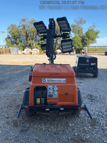 2023 Generac MLT2 Diesel, Flex Switch 120V Input, Powerzone Controller, (4) 320W LED Lights, 4kW Generator, 39.9 Gal Fuel Tank, 2" Ball, T3