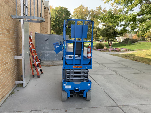 2020 Genie GS-1930 Solid Non Marking Tires, Beacon, Folding rails with half height swing gate, 800W Inverter