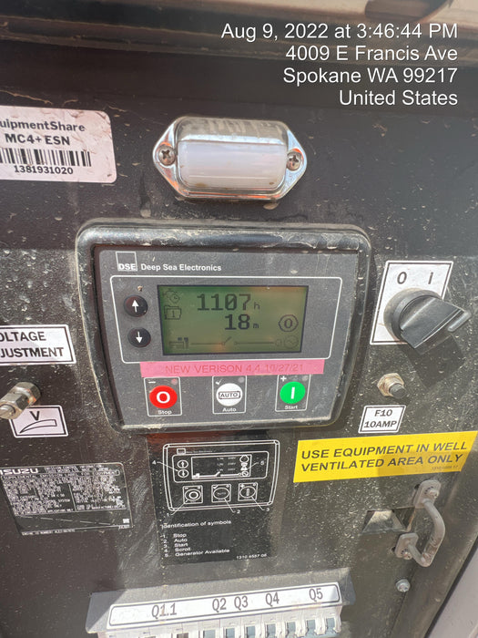 2021 ATLAS COPCO QAS45 CWK