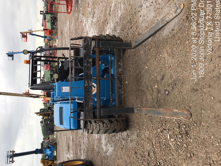 2018 Genie GTH-5519 Genie GTH-5519 Telehandler w/Open ROPS, 48" Carriage/Forks, Solid RT Tires, Work Light Package