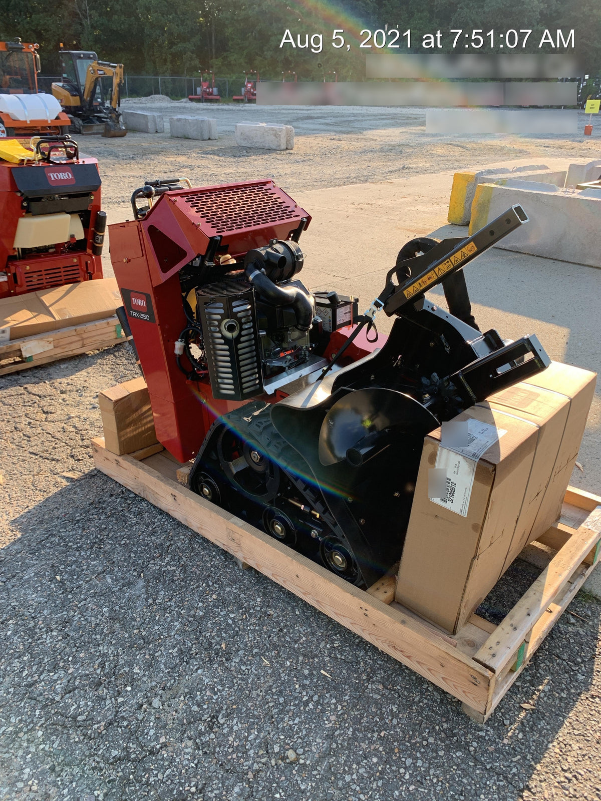 2021 TORO TRX-250