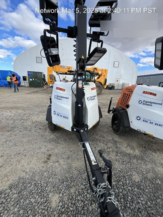 2023 Generac MLT2 Diesel, Flex Switch 120V Input, Powerzone Controller, (4) 320W LED Lights, 4kW Generator, 39.9 Gal Fuel Tank, 2" Ball, T3