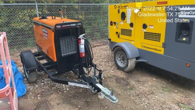 2021 Lincoln Electric Vantage 322 Vantage 322 Ready Pak 3 w/ Decals, ORANGE (includes trailer, cable rack, fender light kit) NO Telematics