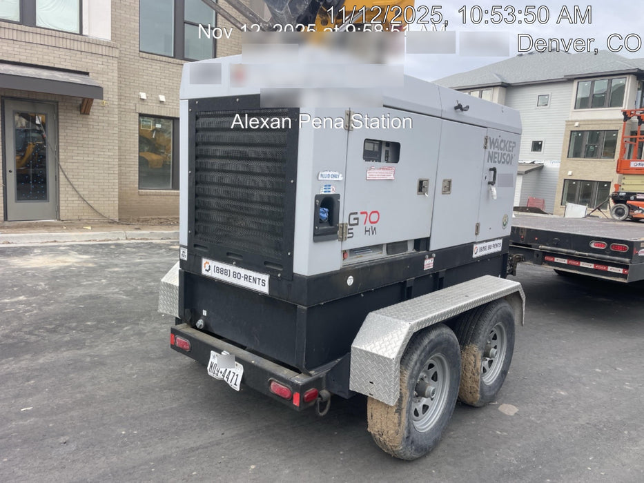 2018 WACKER NEUSON G70