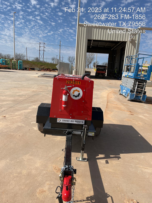 2022 Shindaiwa DGW400MDL Kubota D902 Engine, 23 HP, Dual Op Welder, Wire, Arc, Droop Stick, Tig, and CC Stick Functionality, Simulphase, 3 Phase and 1 Phase Gen Output, Single Axle NB Trlr, Slr Trckl Chrg 12V 12W, Fire Ext