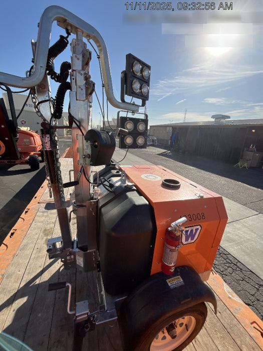 2024 Wanco WLTT-4MM4K Diesel, Deep Sea Controller, Shore Power Plug, Auto Start, (4) 350W LED Floodlights, 4kW Generator, 60 Gal Fuel Tank, 2" Ball, T3