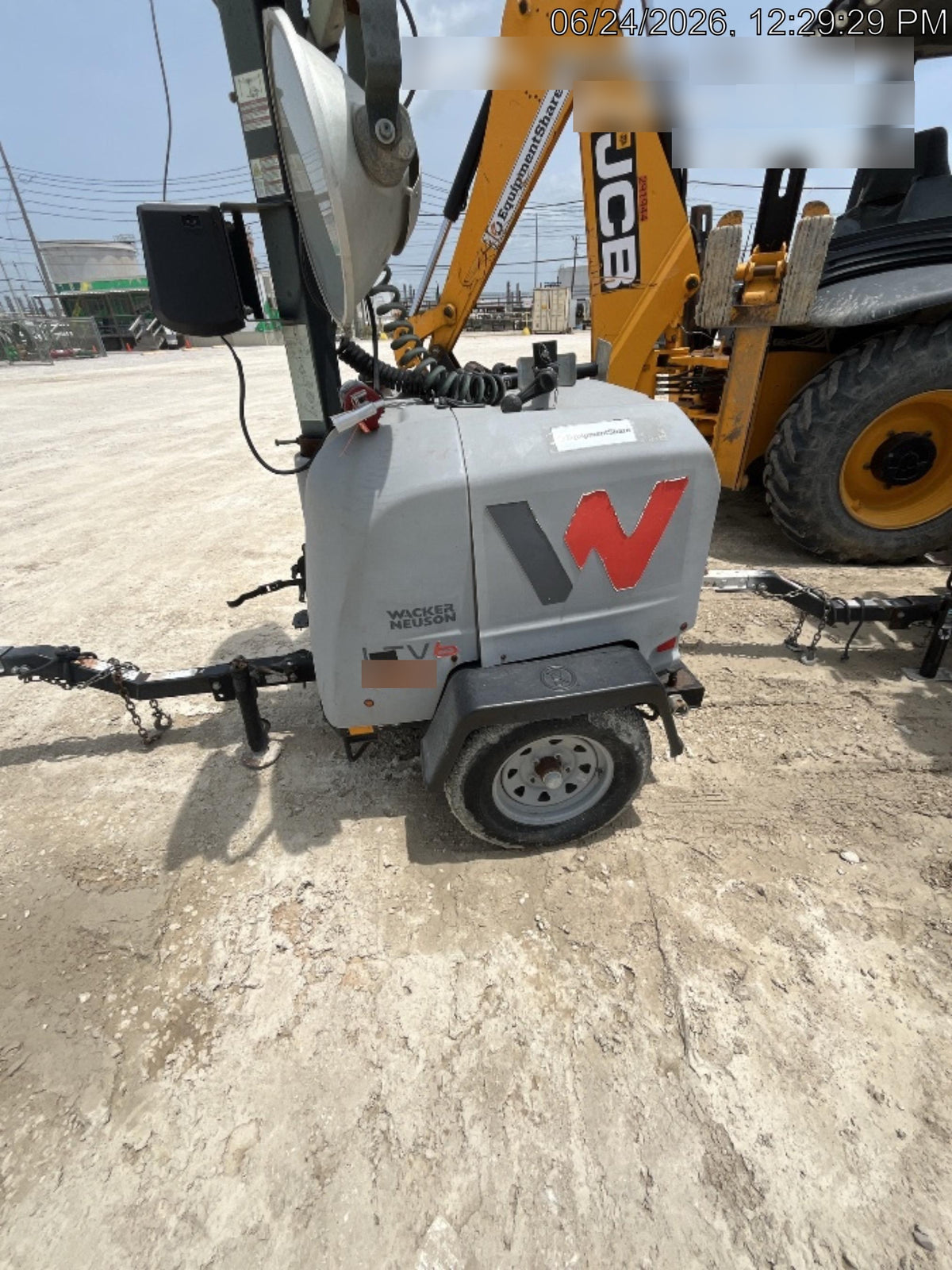 2019 Wacker Neuson LTV6K-MH Power mast, 1100W MH