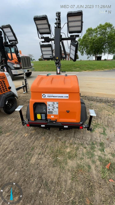 2023 Generac MLT2 Diesel, Flex Switch 120V Input, Powerzone Controller, (4) 320W LED Lights, 4kW Generator, 39.9 Gal Fuel Tank, 2" Ball, T3