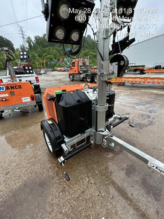 2024 Wanco WLTT-4MM4K Diesel, Deep Sea Controller, Shore Power Plug, Auto Start, (4) 350W LED Floodlights, 4kW Generator, 60 Gal Fuel Tank, 2" Ball, T3