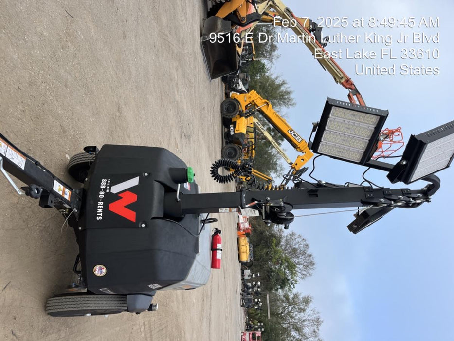 2024 Wacker Neuson LTT4 Diesel, Kohler KDW702, Deep Sea Controller, Auto Start, LED 320W, Bypass Outlet, T3