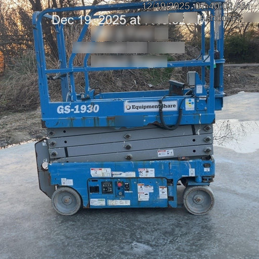 2019 Genie GS-1930 Fixed Rails with Chain Entry