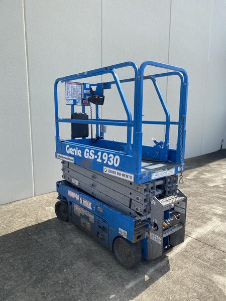 2016 Genie GS-1930 Standard Rental Specs