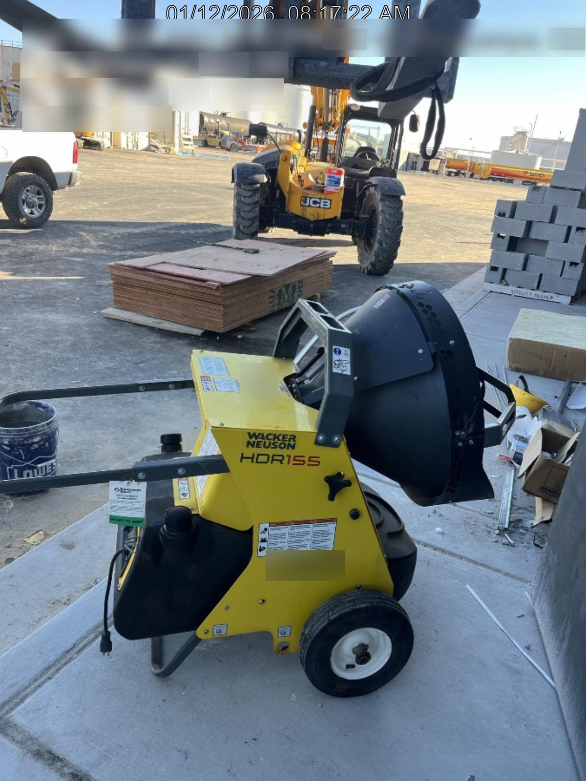 2018 WACKER NEUSON HDR 155