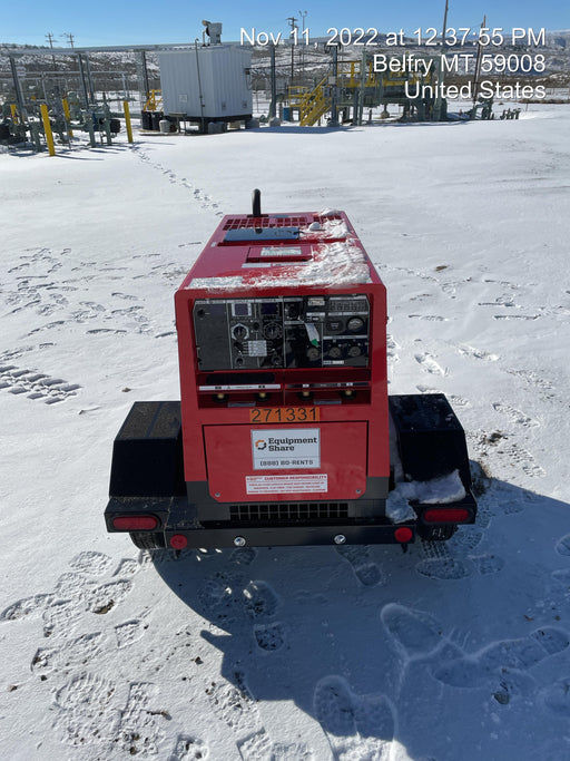 2022 Shindaiwa DGW400MDL Kubota D902 Engine, 23 HP, Dual Op Welder, Wire, Arc, Droop Stick, Tig, and CC Stick Functionality, Simulphase, 3 Phase and 1 Phase Gen Output, Single Axle NB Trlr, Slr Trckl Chrg 12V 12W, Fire Ext