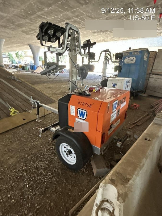 2024 Wanco WLTT-4MM4K Diesel, Deep Sea Controller, Shore Power Plug, Auto Start, (4) 350W LED Floodlights, 4kW Generator, 60 Gal Fuel Tank, 2" Ball, T3