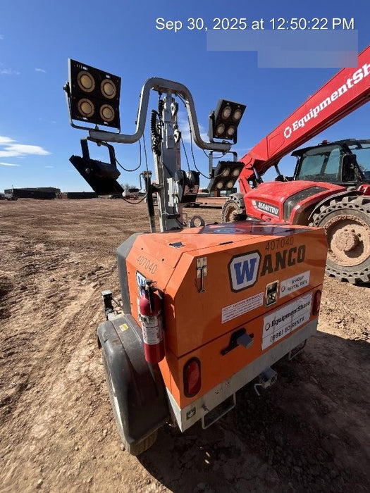 2024 Wanco WLTT-4MM4K Diesel, Deep Sea Controller, Shore Power Plug, Auto Start, (4) 350W LED Floodlights, 4kW Generator, 60 Gal Fuel Tank, 2" Ball, T3