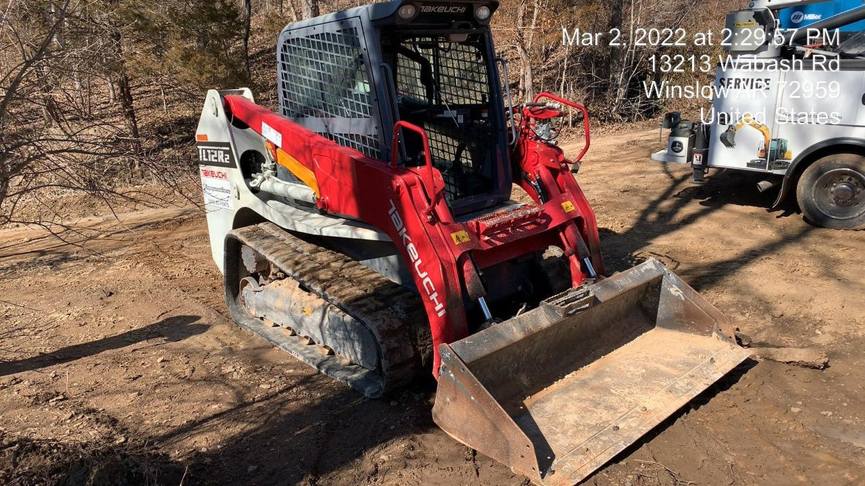 2020 Takeuchi TL12R2-CRR Cab/Heat/Air, Hydraulic QC, Ride Control