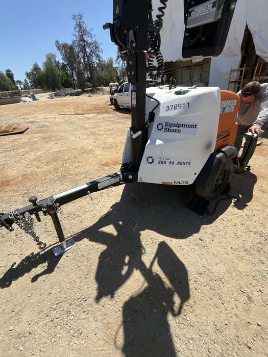 2023 Generac MLT2 Diesel, Flex Switch 120V Input, Powerzone Controller, 
(4) 320W LED Lights, 4kW Generator, 39.9 Gal Fuel Tank, 2" Ball, T3