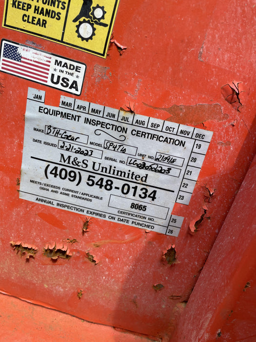 2022 BTHGEAR MSP4T/8